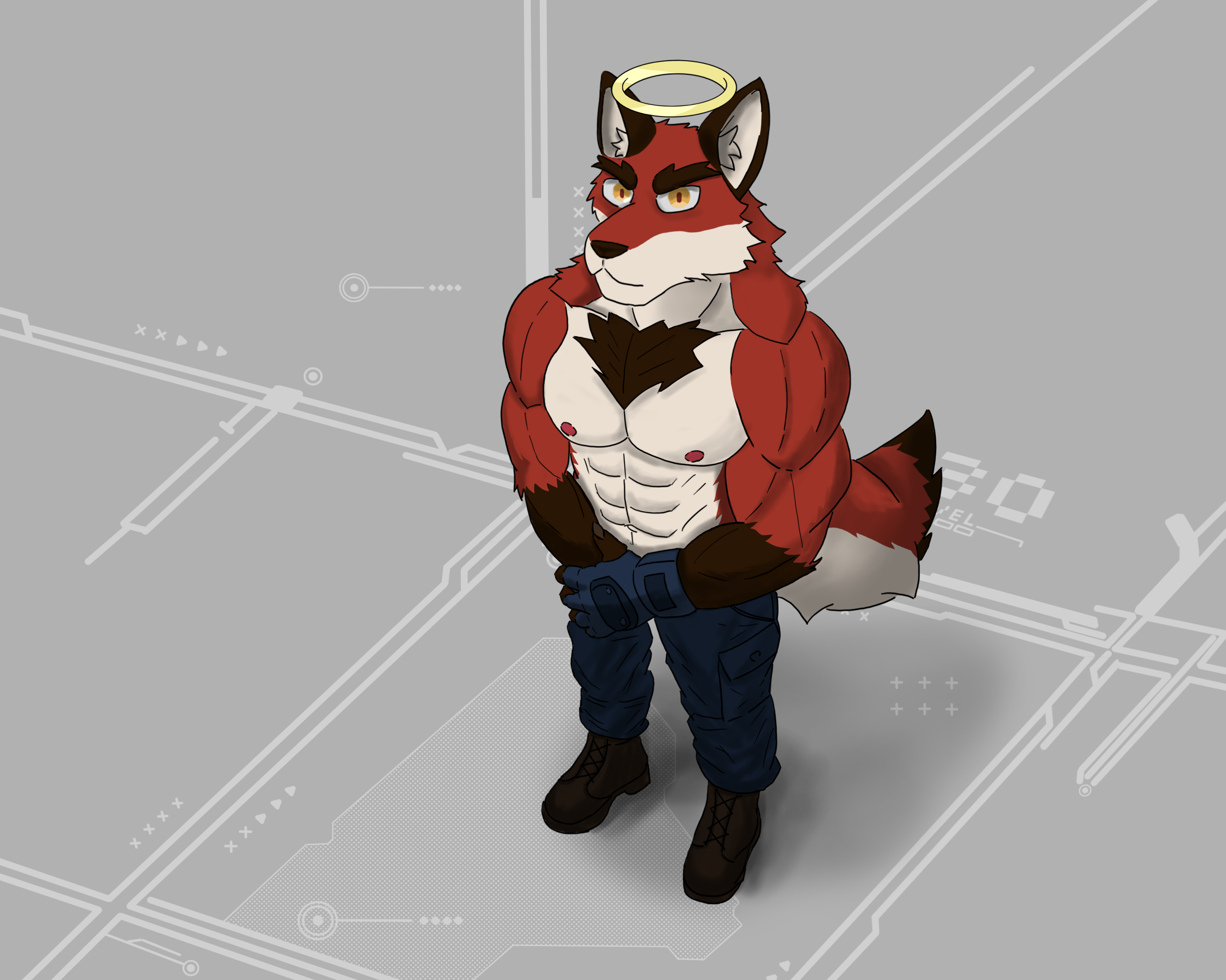 Team TurboCanine — Red wolf, or the red fox?